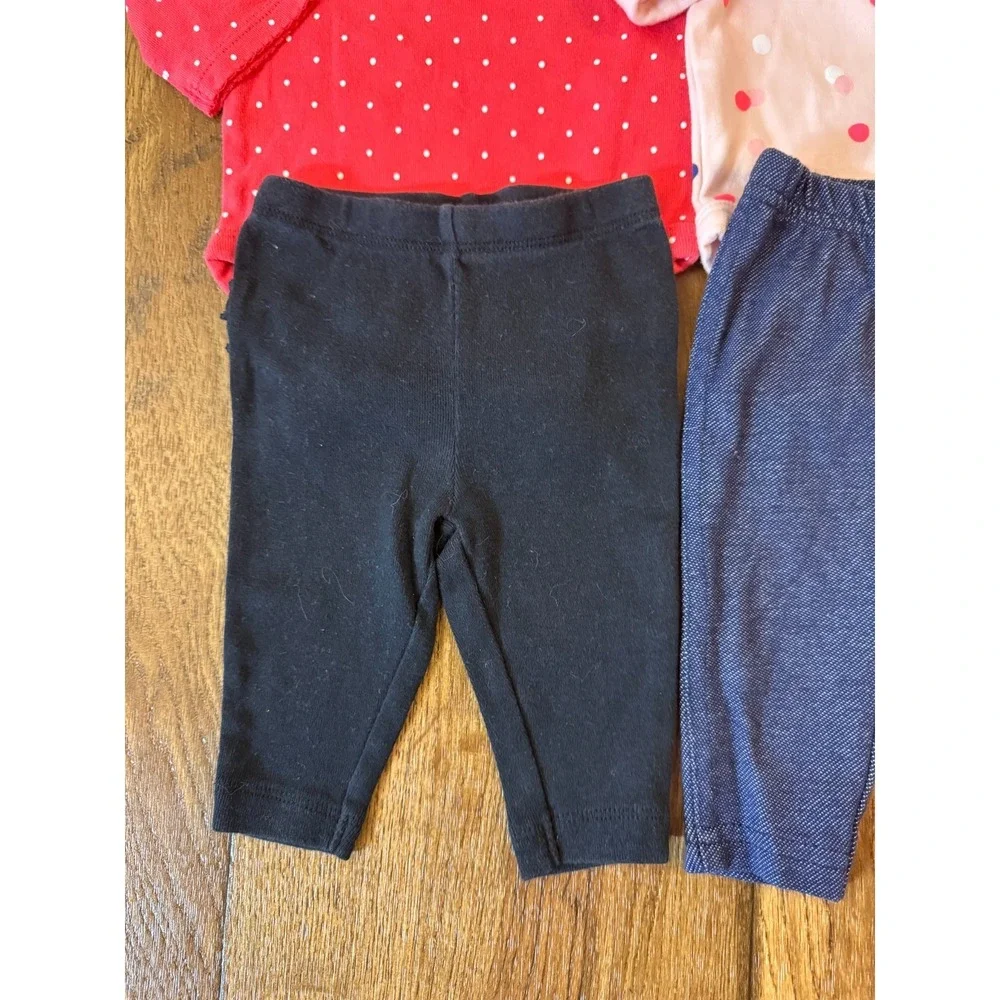 Baby‎ Girl 3 Months Outfits Pants Bodysuits Shirts Long Sleeve Clothes Lot Dog